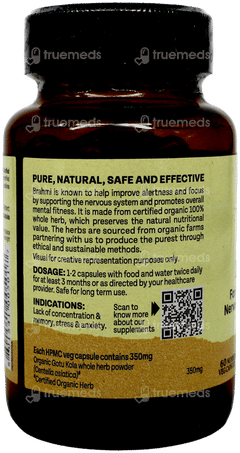 Organic India Brahmi Capsule 60