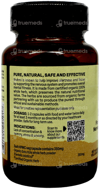 Organic India Brahmi Capsule 60