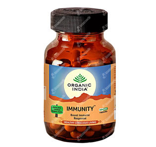 Organic India Immunity Capsule 60