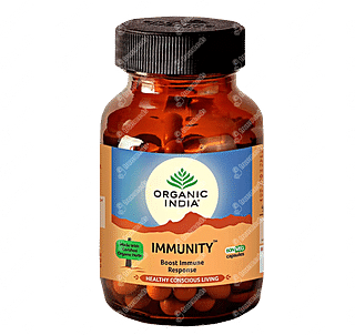 Organic India Immunity Capsule 60