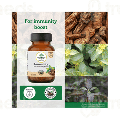 Organic India Immunity Capsule 60