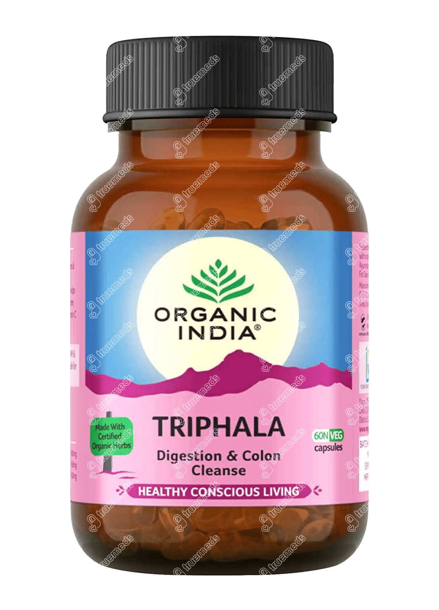 Oraganic India Triphala Capsule 60 Uses Side Effects Dosage Price Truemeds 4431