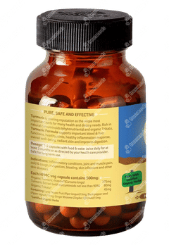 Organic India Turmeric Formula Veg Capsule 60
