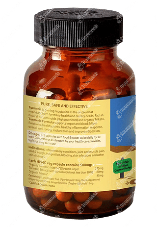 Organic India Turmeric Formula Capsule 60