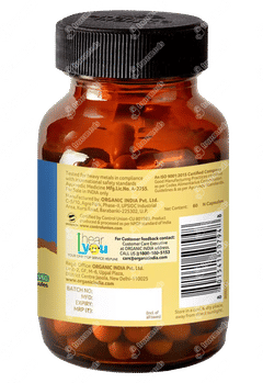 Organic India Turmeric Formula Veg Capsule 60