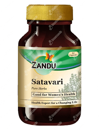 Zandu Satavari Pure Herbs Lactation Capsule 60