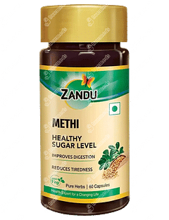 Zandu Methi Capsule 60