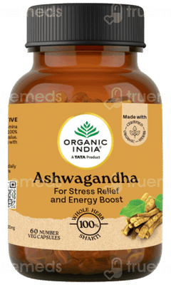 Organic India Ashwagandha Capsule 60 Organic India Ashwagandha Capsule 60