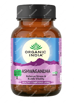 Organic India Ashwagandha Capsule 60