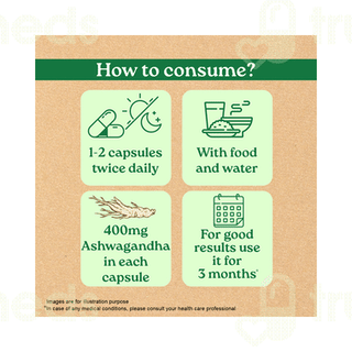 Organic India Ashwagandha Capsule 60
