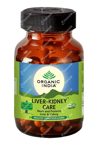 Organic India Liver Kidney Care Capsule 60