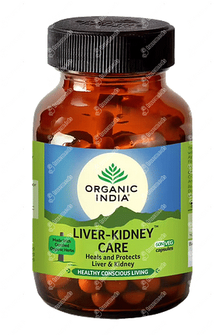 Organic India Liver Kidney Care Capsule 60