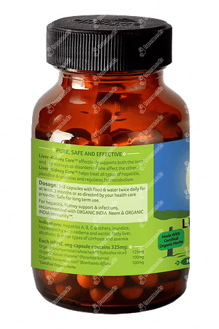 Organic India Liver Kidney Care Capsule 60