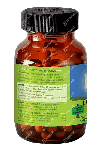 Organic India Liver Kidney Care Capsule 60