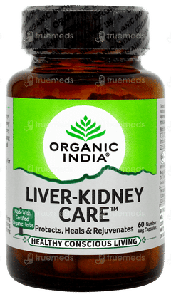 Organic India Liver Kidney Care Capsule 60