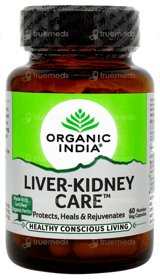 Organic India Liver Kidney Care Capsule 60