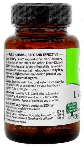 Organic India Liver Kidney Care Capsule 60