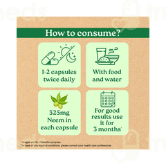 Organic India Neem Veg Capsule 60
