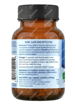 Organic India Bowelcare Capsule 60