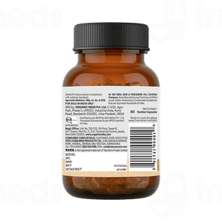 Organic India Bowelcare Capsule 60