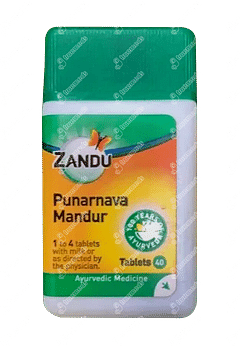 Zandu Punarnava Mandur Tablet 40