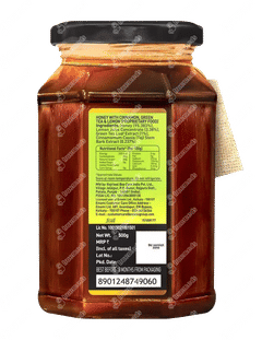 Zandu Pure Honey With Cinnamon Green Tea & Lemon 500gm