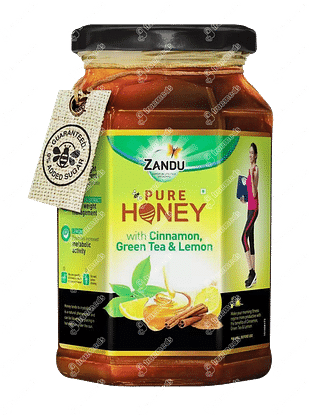 Zandu Pure Honey Cinnamon Green Tea & Lemon 500 GM