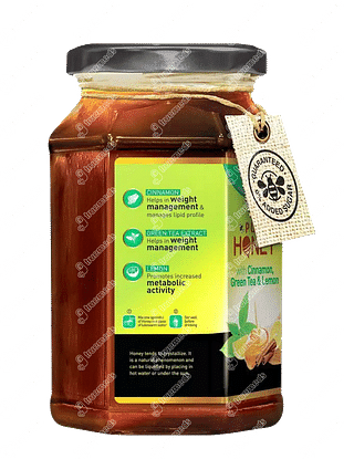 Zandu Pure Honey Cinnamon Green Tea & Lemon 500 GM