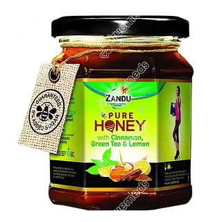 Zandu Pure Honey Cinnamon Green Tea & Lemon 250 GM