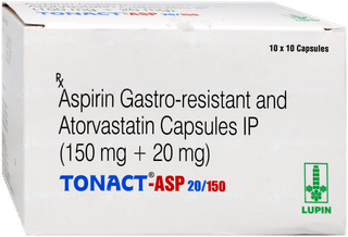 Tonact Asp 20/150 Capsule 10