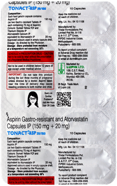 Tonact Asp 20/150 Capsule 10 Tonact Asp 20/150 Capsule 10