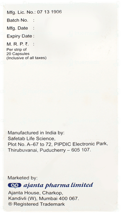 Rosutor A 10/75 Capsule 20