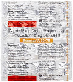 Rosutor A 10/75 Capsule 20