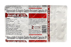 Atorvatin Ap 10/75 Capsule 10 Atorvatin Ap 10/75 Capsule 10