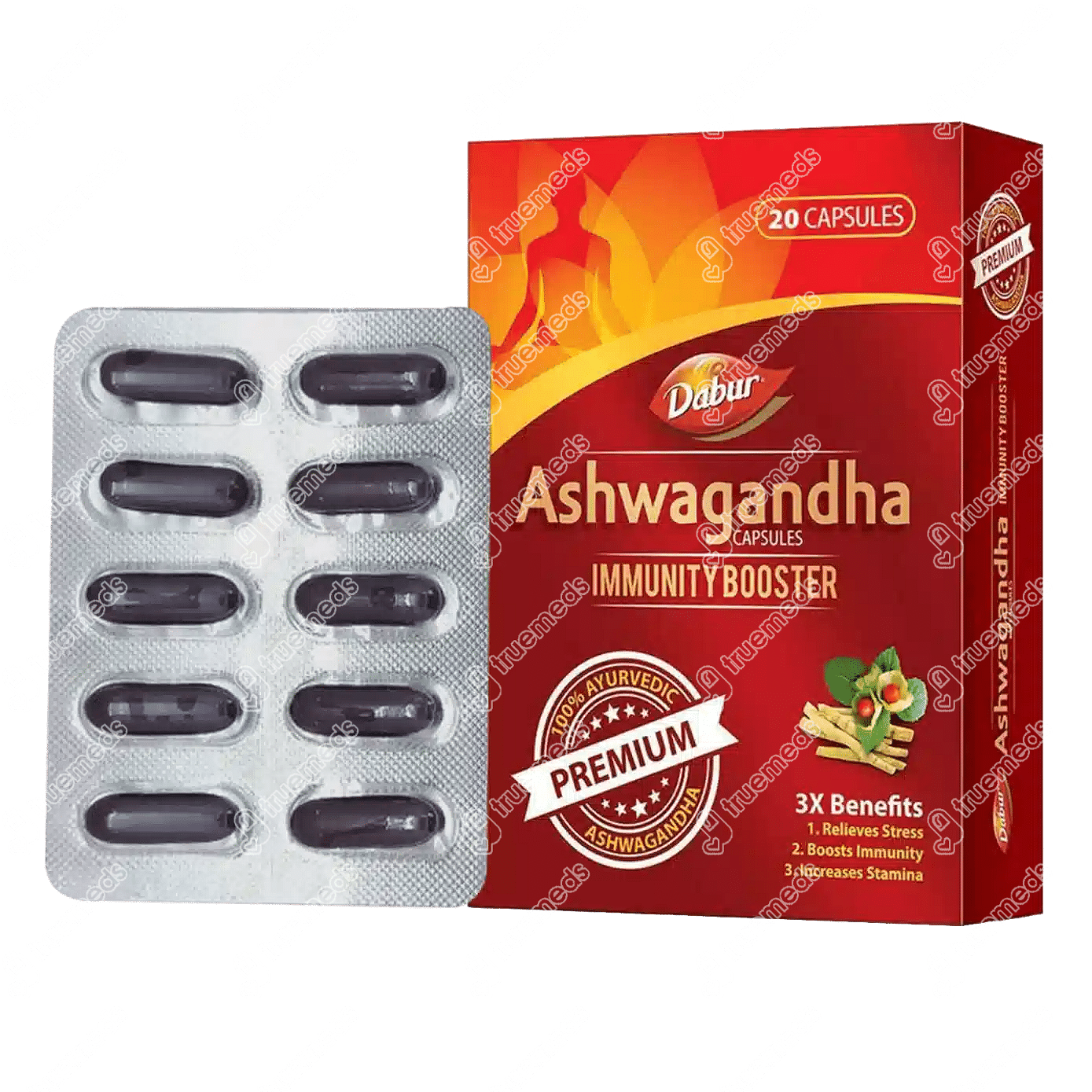 Dabur Ashwagandha Capsule 10 Uses Side Effects Dosage Price