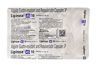 Lipirose As 10/75 MG Capsule 10