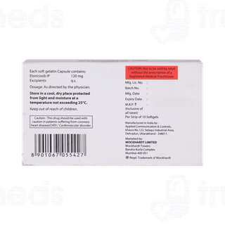 Etobrix 120 Capsule 10
