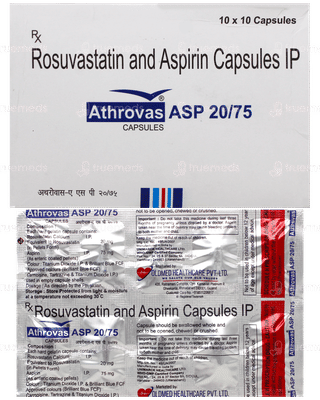 Athrovas Asp 20/75Mg Capsule 10