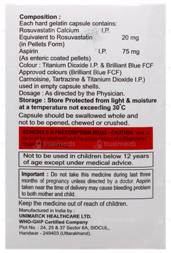Athrovas Asp 20/75Mg Capsule 10 Athrovas Asp 20/75Mg Capsule 10