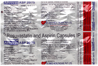 Athrovas Asp 20/75Mg Capsule 10