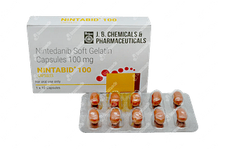 Nintabid 100 MG Capsule 10