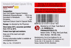 Nintabid 100 Capsule 10