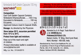 Nintabid 100 Capsule 10