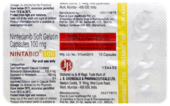 Nintabid 100 Capsule 10