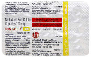 Nintabid 100 Capsule 10