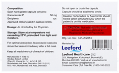 Itromed Sb 50 Capsule 10 Itromed Sb 50 Capsule 10