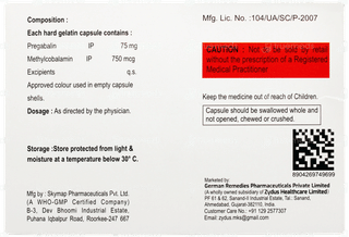 Prosovit M 75 Capsule 10