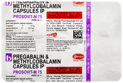 Prosovit M 75 Capsule 10