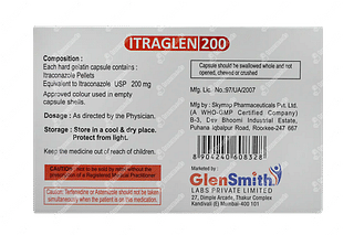 Itraglen 200 MG Capsule 10