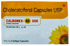 Calbonex D3 60K Capsule 4